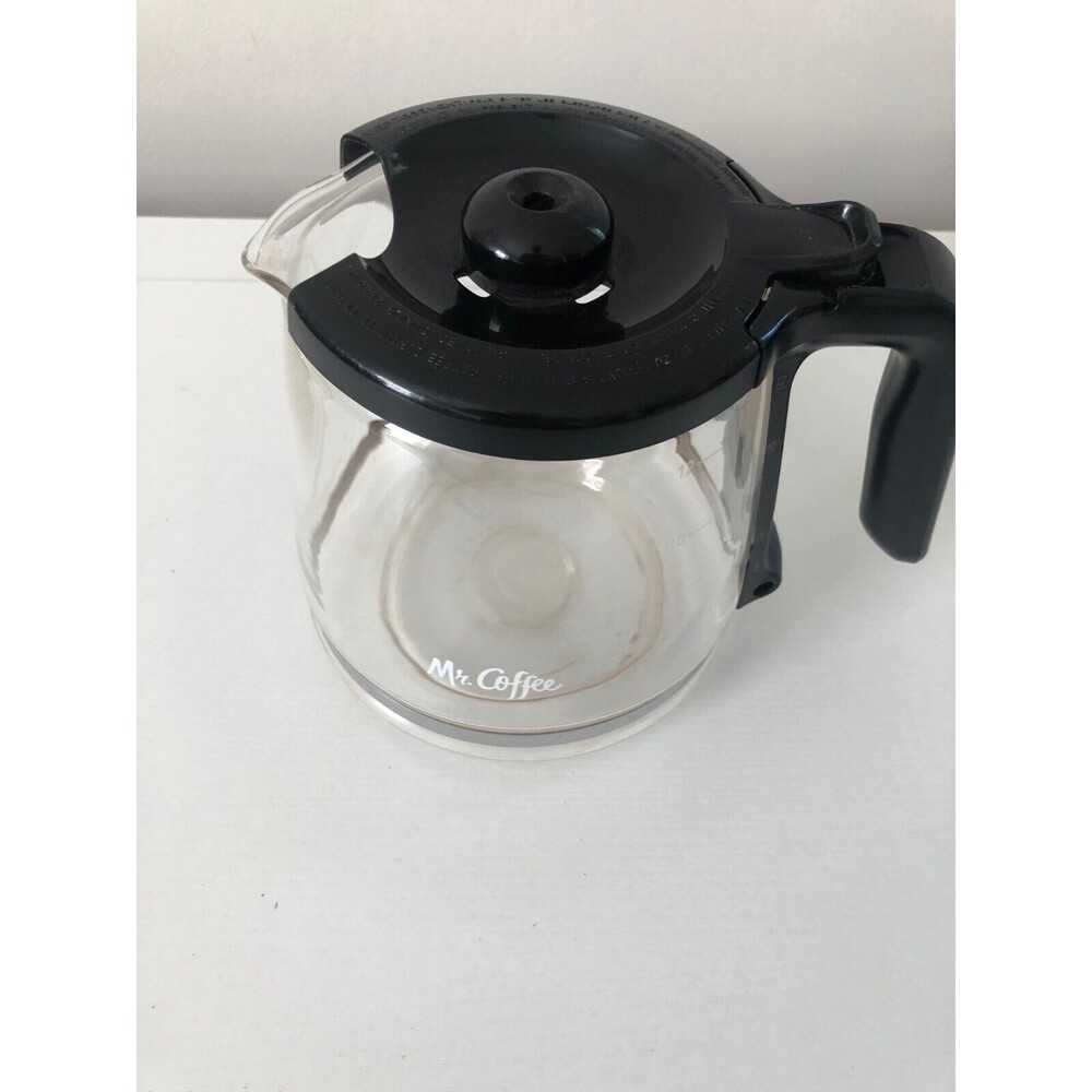 MR COFFEE 12‎ Cup Glass Carafe Pot Black Lid Handle Coffee Pot